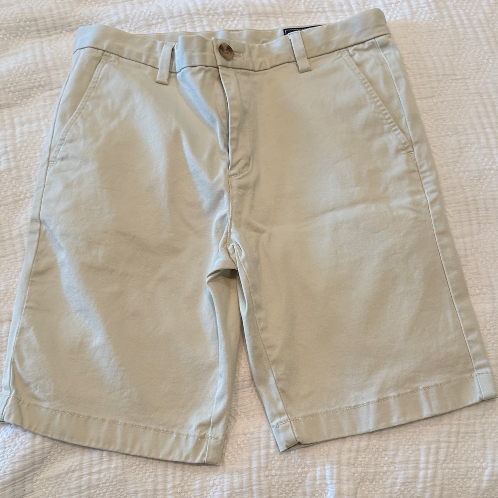 Vineyard Vines Light Tan Flat Front Shorts